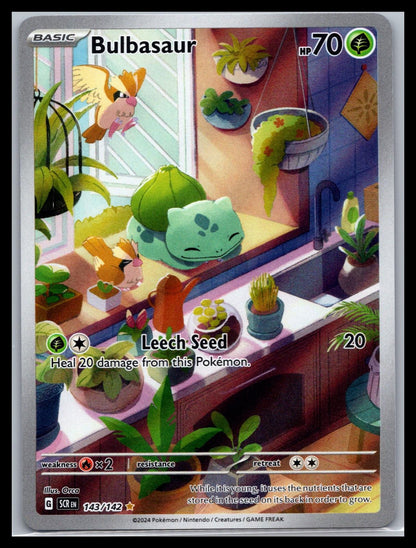 Bulbasaur - #143/142 - SV07: Stellar Crown