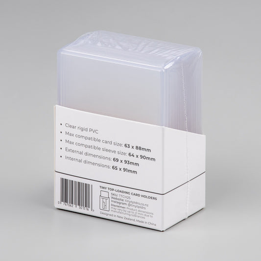 TINY Top-Loading Card Holders 35pt (25 pack)
