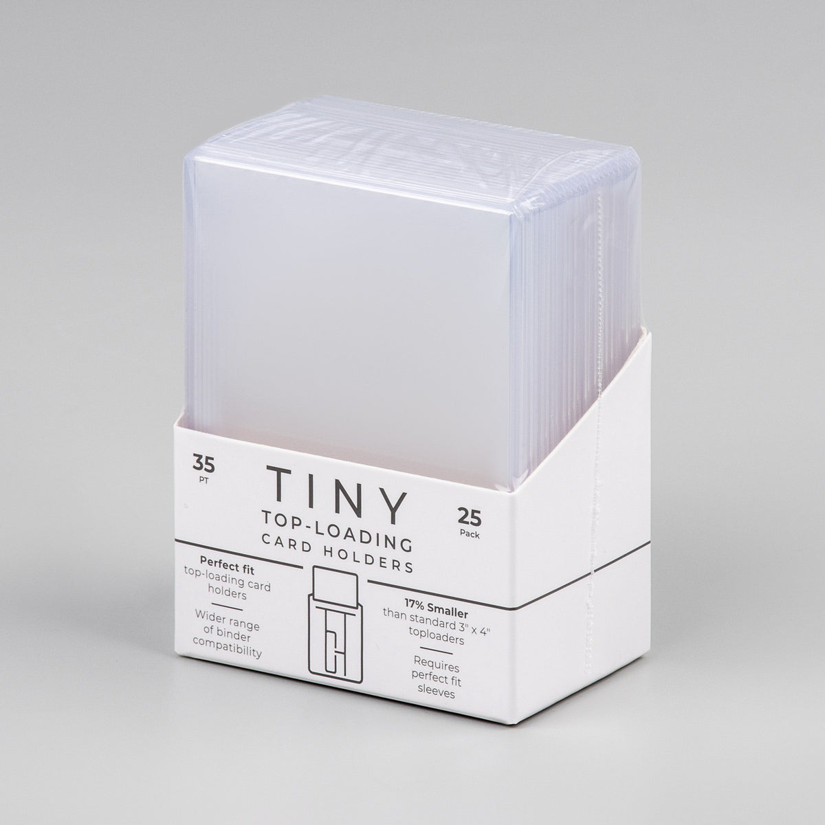 TINY Top-Loading Card Holders 35pt (25 pack)