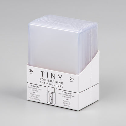 TINY Top-Loading Card Holders 35pt (25 pack)