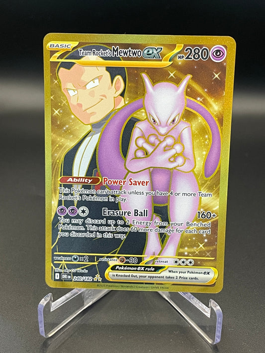 Team Rocket's Mewtwo ex - 240/182 - SV10: Destined Rivals (DRI)