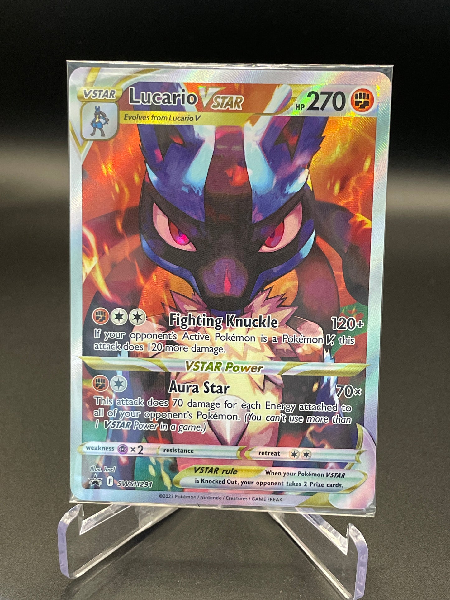 Lucario VSTAR - SWSH291 - SWSH: Sword & Shield Promo Cards (SWSD) SEALED