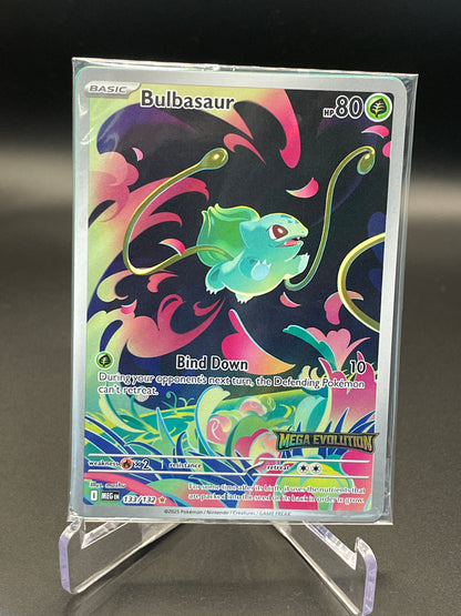 Bulbasaur - 133/132 (Mega Evolution Stamped) - Miscellaneous Cards & Products (MCAP) SEALED Promo