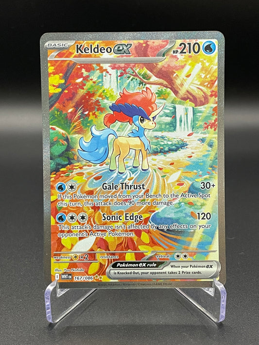 Keldeo ex - 167/086 - SV: White Flare (WHT)