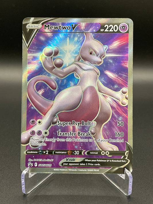 Mewtwo V - SWSH229 - SWSH: Sword & Shield Promo Cards (SWSD)