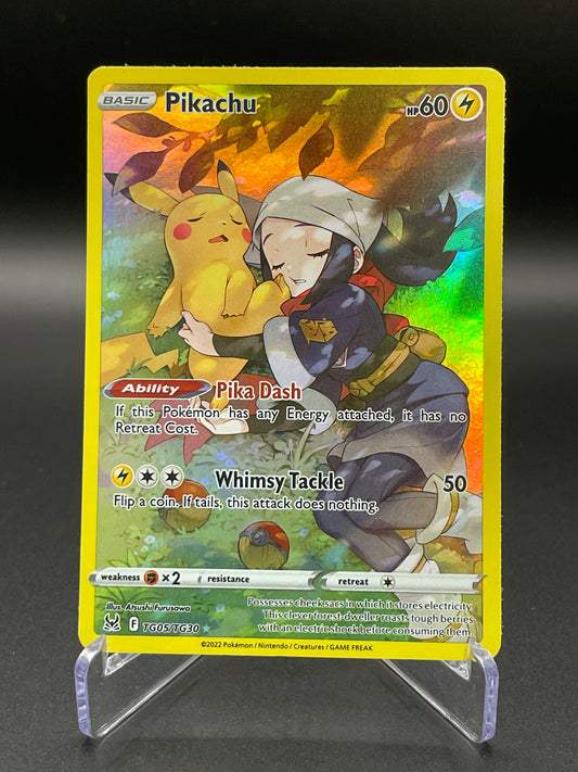 Pikachu - SWSH11: Lost Origin Trainer Gallery (SWSH11: TG)