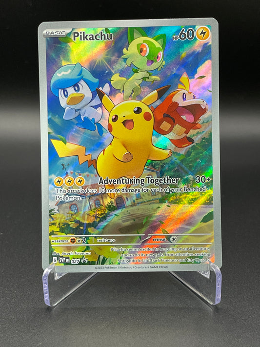 Pikachu - 027 - SV: Scarlet & Violet Promo Cards (SVP)