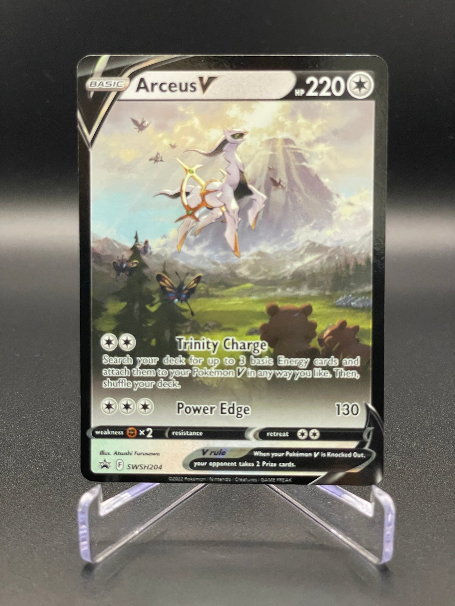 Arceus V - SWSH204 - SWSH: Sword & Shield Promo Cards (SWSD)