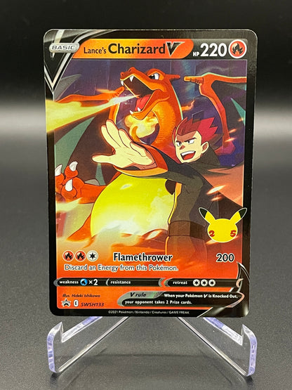 Lance's Charizard V - SWSH133 - SWSH: Sword & Shield Promo Cards (SWSD)