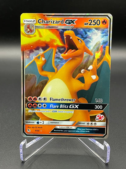 Charizard GX - 9/68 (#60 Charizard Stamped) - Battle Academy (BTA) Promo