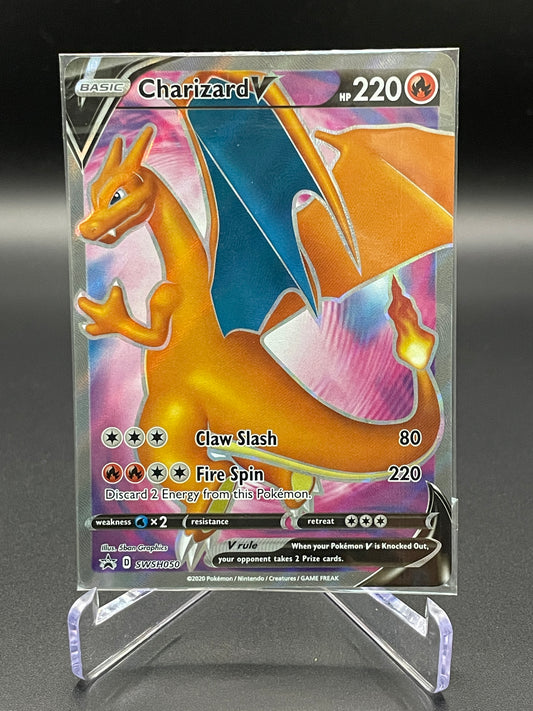 Charizard V - SWSH050 - SWSH: Sword & Shield Promo Cards (SWSD) SEALED