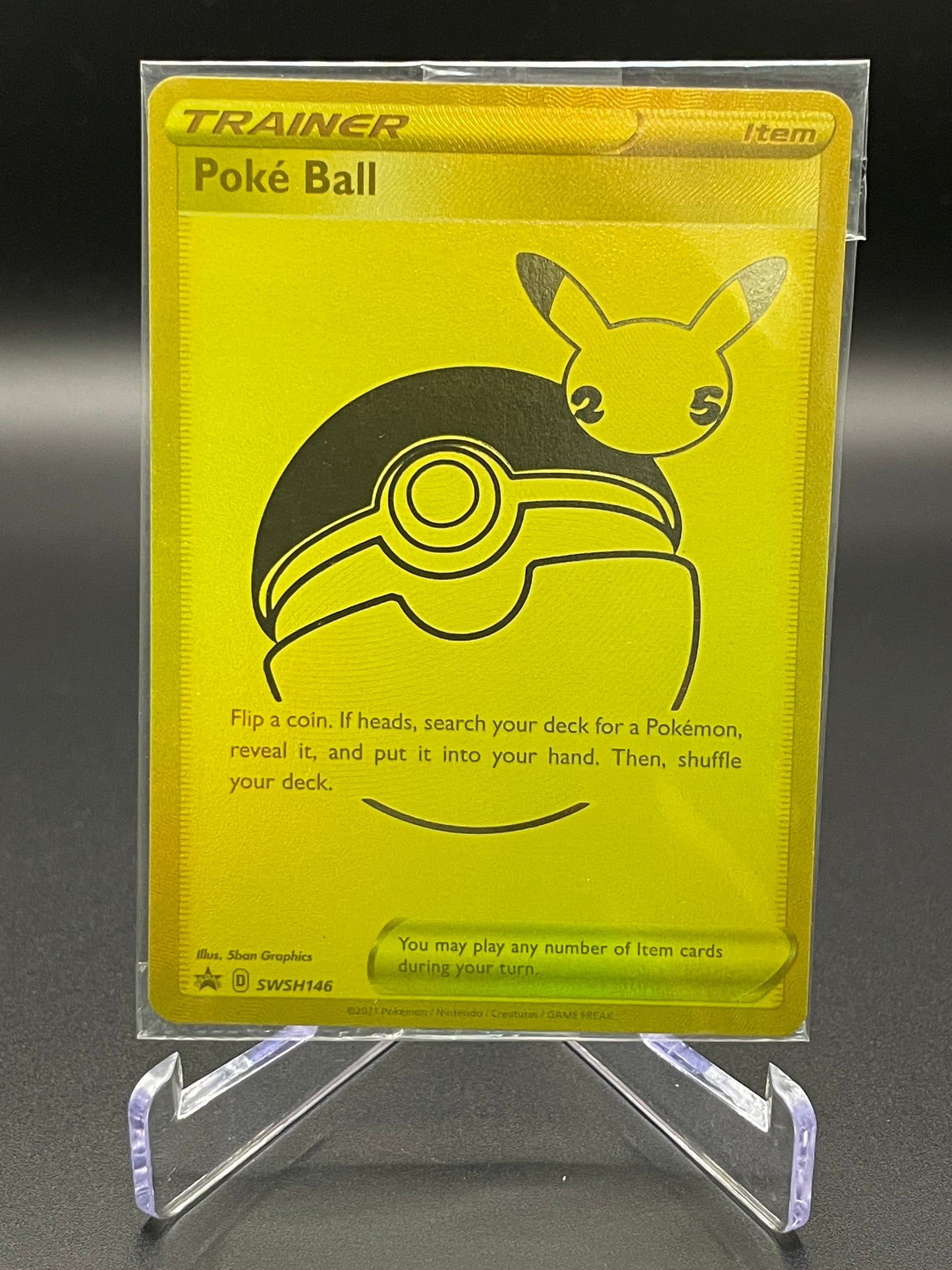 Poke Ball - SWSH146 - SWSH: Sword & Shield Promo Cards (SWSD) SEALED