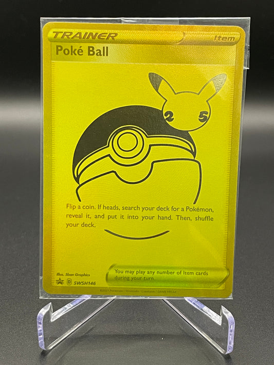 Poke Ball - SWSH146 - SWSH: Sword & Shield Promo Cards (SWSD) SEALED