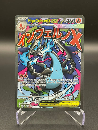 Mega Charizard X ex - 023 - ME: Mega Evolution Promo (MEP)