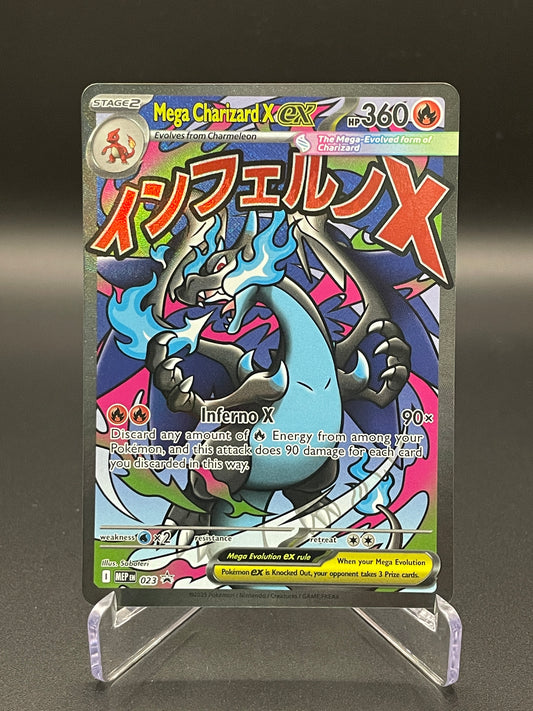 Mega Charizard X ex - 023 - ME: Mega Evolution Promo (MEP)