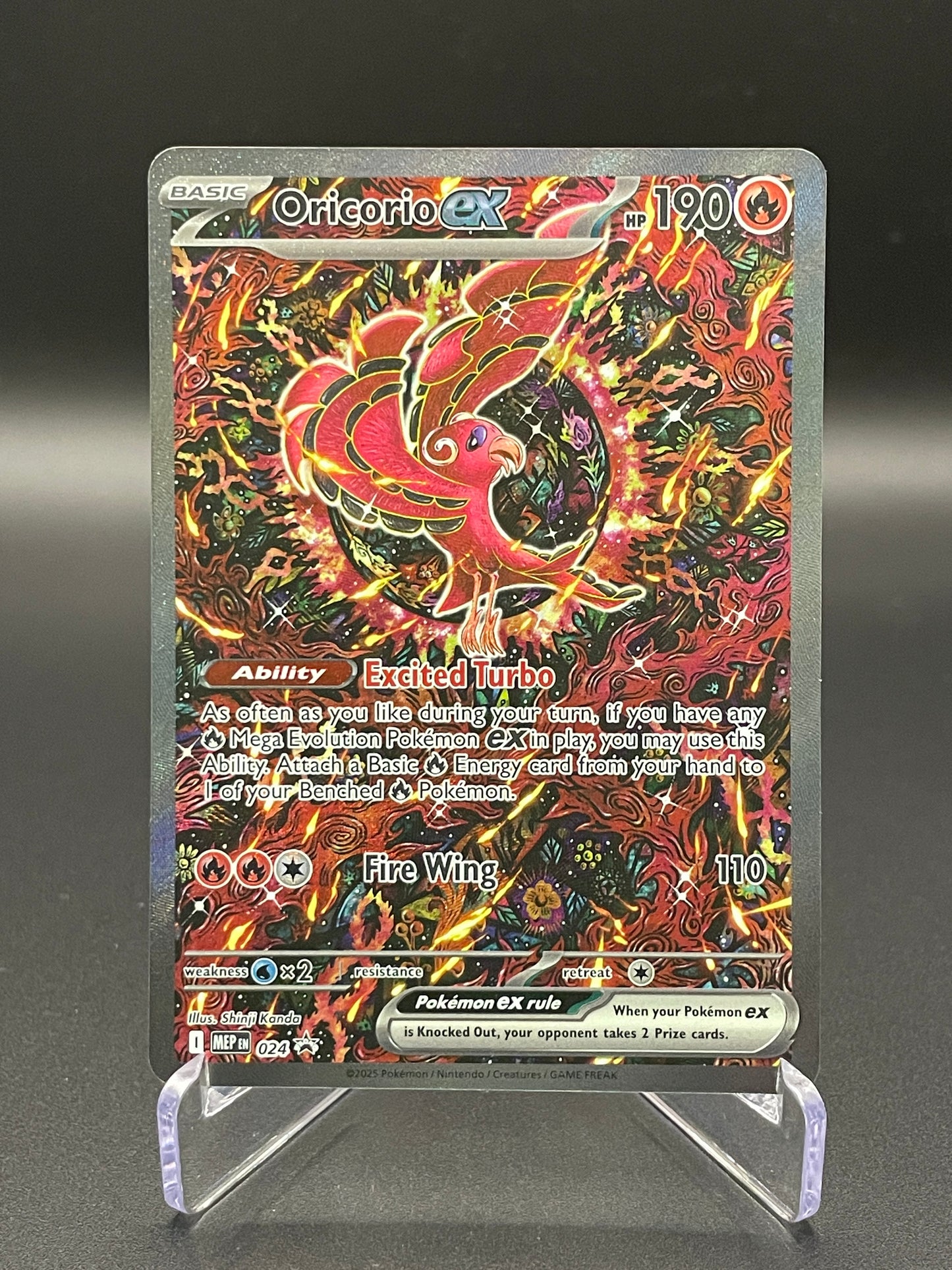 Oricorio ex - 024 - ME: Mega Evolution Promo (MEP)