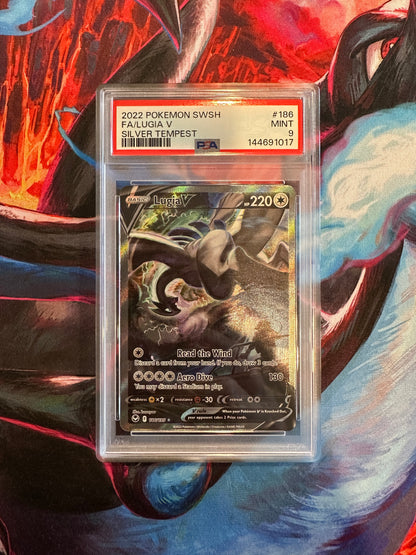 PSA 9 Lugia V (Alternate Full Art) - SWSH12: Silver Tempest (SWSH12)