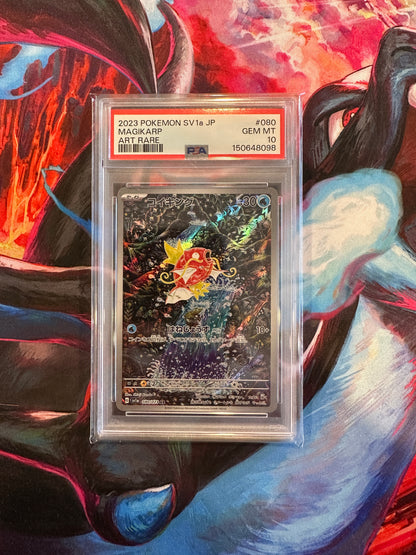 PSA 10 Magikarp - 080/073 - SV1a: Triplet Beat (SV1a)