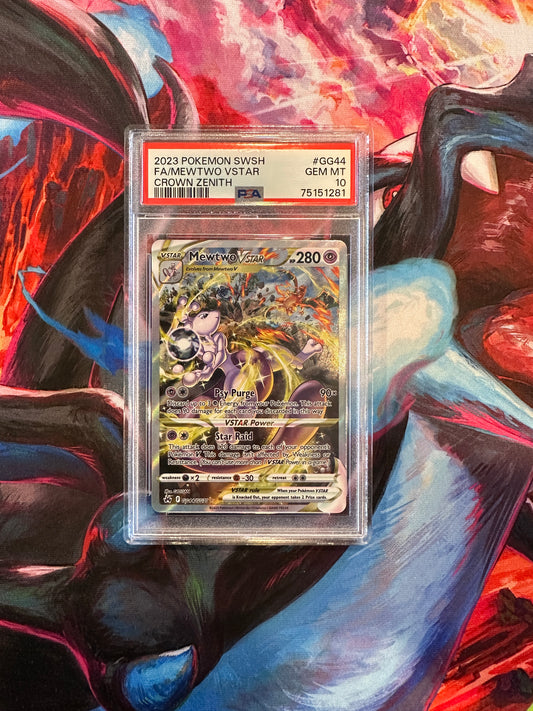 PSA 10 Mewtwo VSTAR - SWSH: Crown Zenith: Galarian Gallery (CRZ:GG)