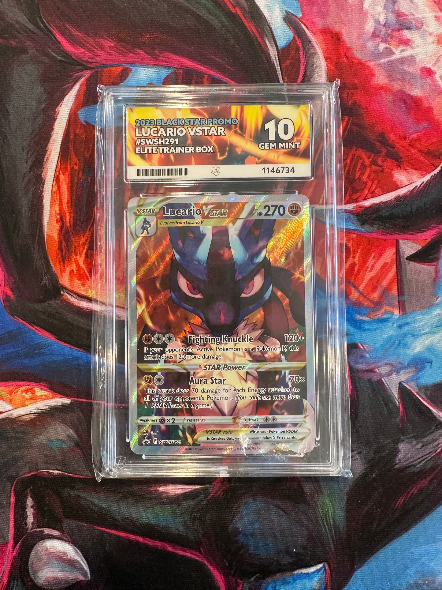 ACE 10 Lucario VSTAR - SWSH291 - SWSH: Sword & Shield Promo Cards (SWSD)