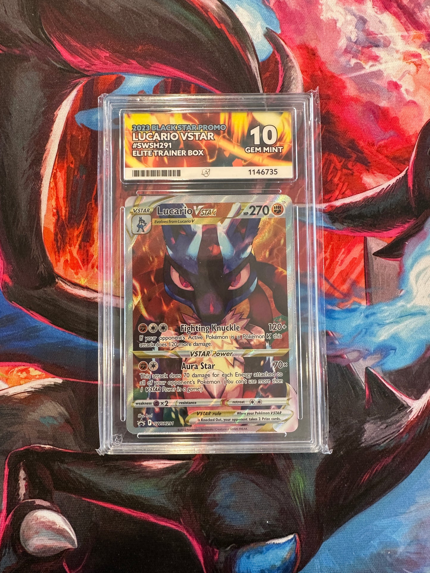 ACE 10 Lucario VSTAR - SWSH291 - SWSH: Sword & Shield Promo Cards (SWSD)