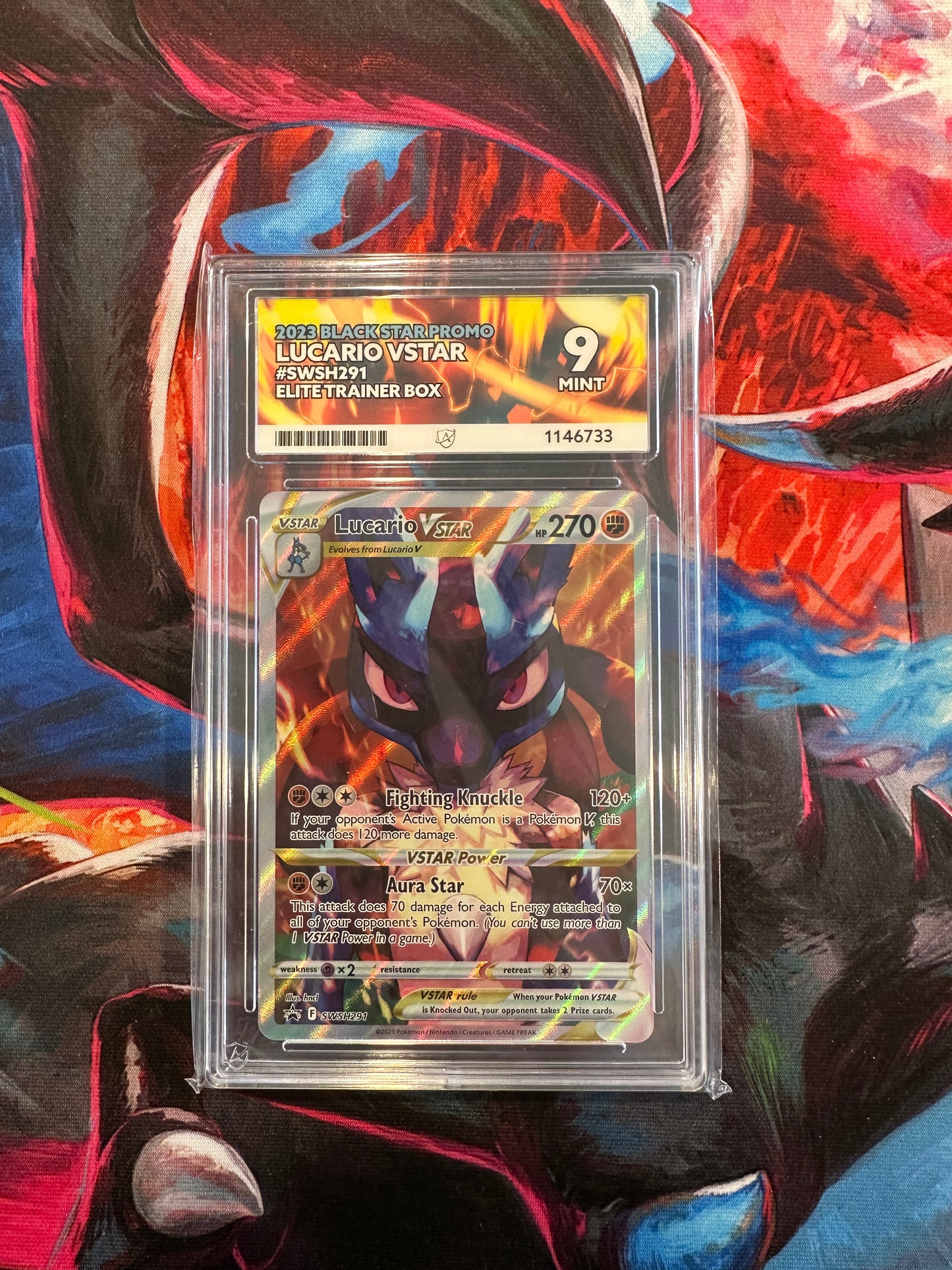 ACE 9 Lucario VSTAR - SWSH291 - SWSH: Sword & Shield Promo Cards (SWSD)