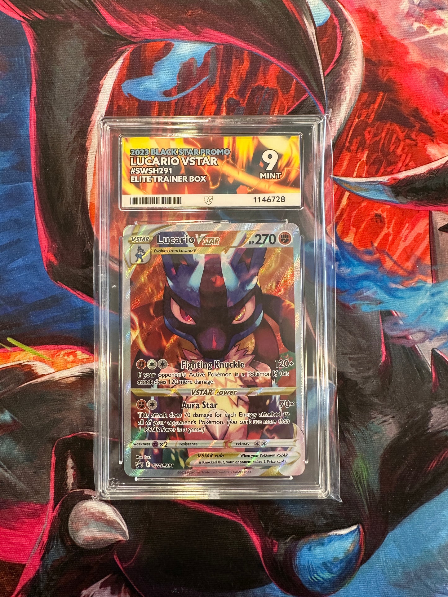 ACE 9 Lucario VSTAR - SWSH291 - SWSH: Sword & Shield Promo Cards (SWSD)