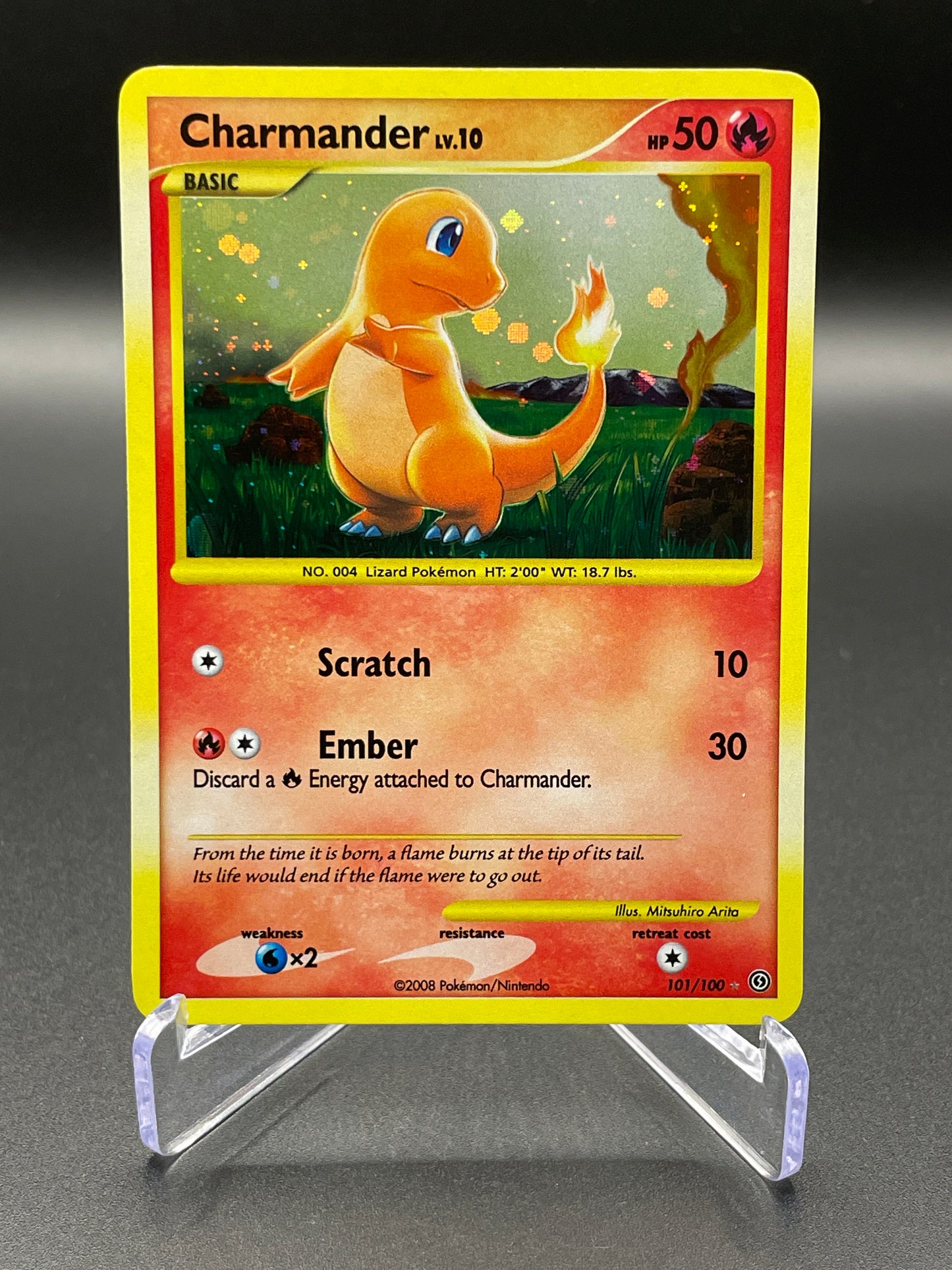 Charmander - Stormfront (SF) 101/100 / Secret Rare