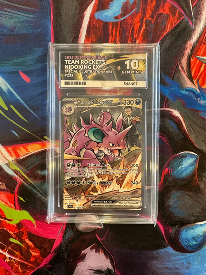 ACE 10 Team Rocket's Nidoking ex - 233/182 - SV10: Destined Rivals (DRI)