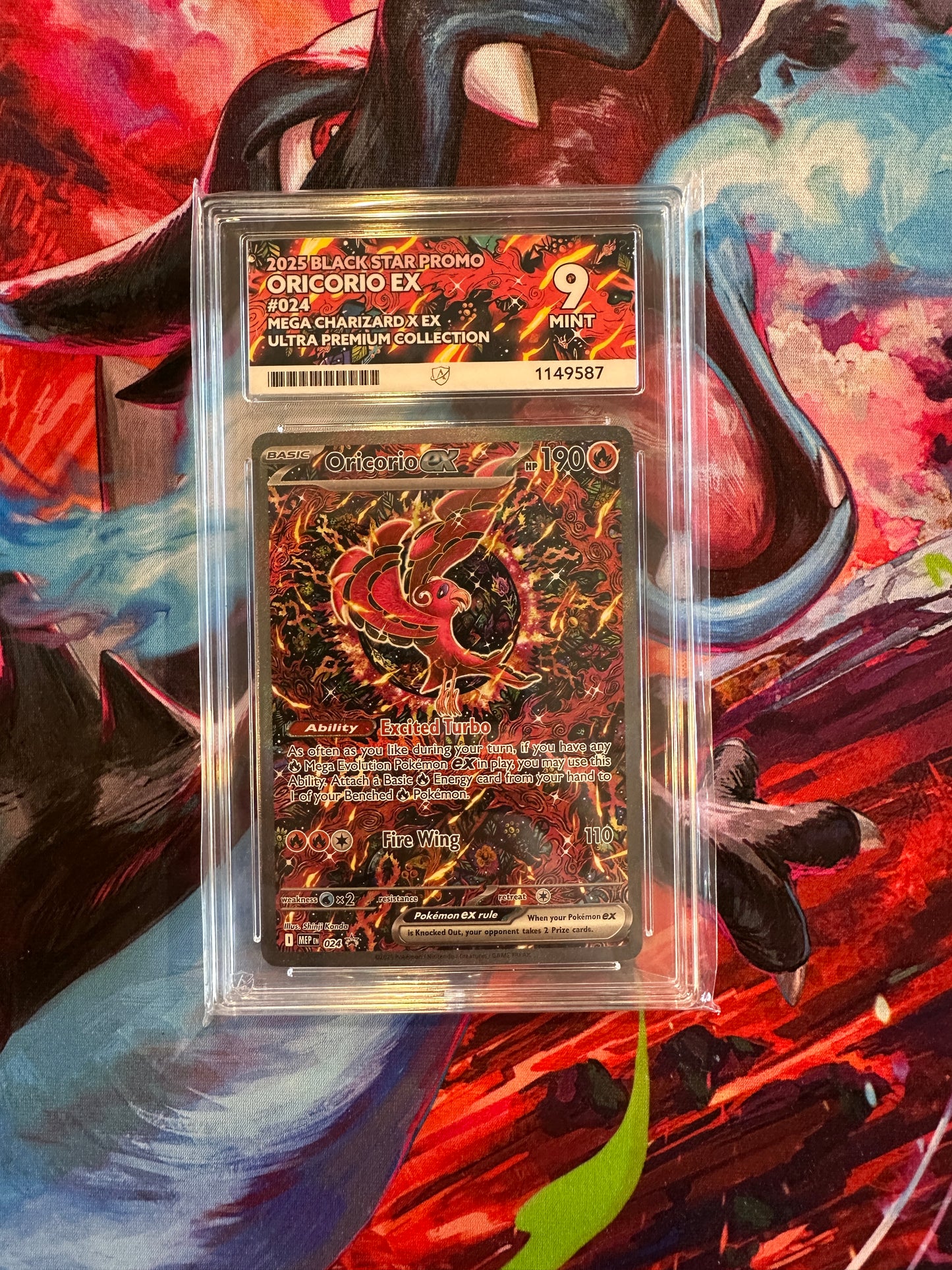 ACE 9 Oricorio ex - 024 - ME: Mega Evolution Promo (MEP)
