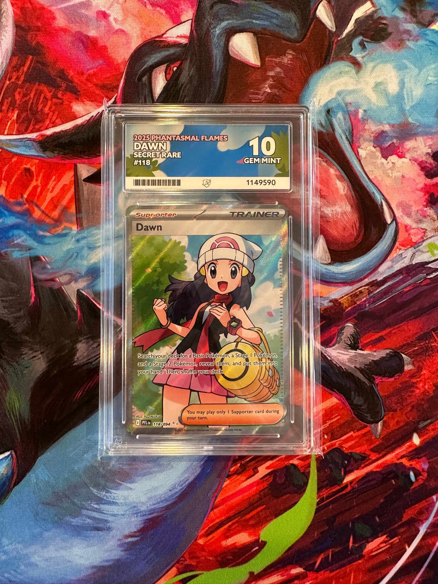 ACE 10 Dawn - 118/094 - ME02: Phantasmal Flames (PFL)
