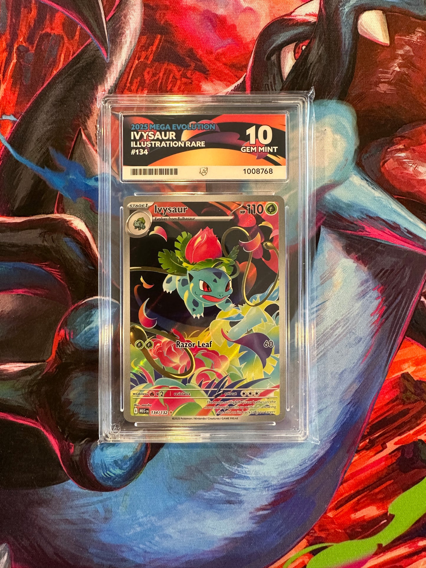 ACE 10 Ivysaur - 134/132 - ME01: Mega Evolution (MEG)