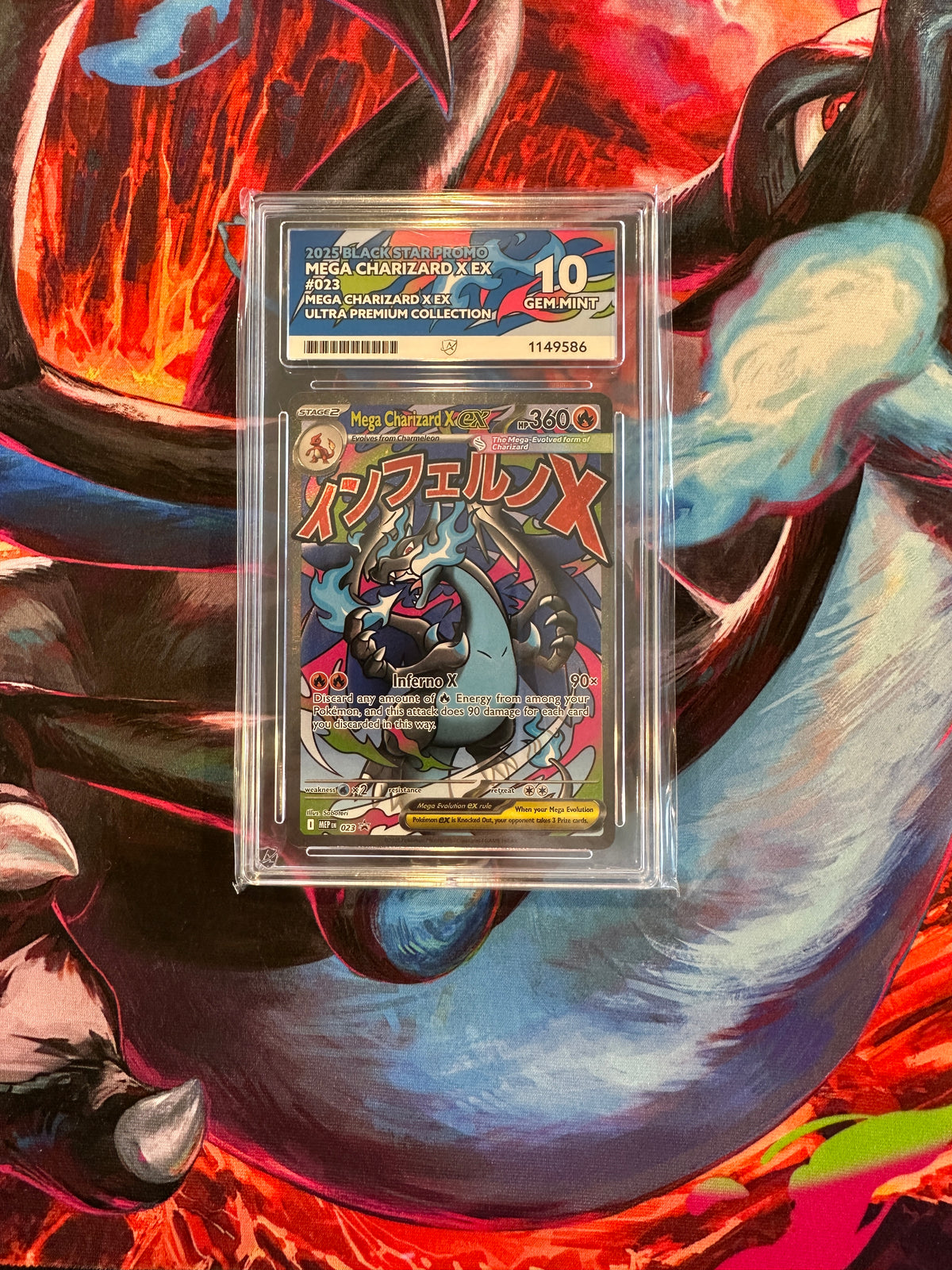 ACE 10 Mega Charizard X ex - 023 - ME: Mega Evolution Promo (MEP)