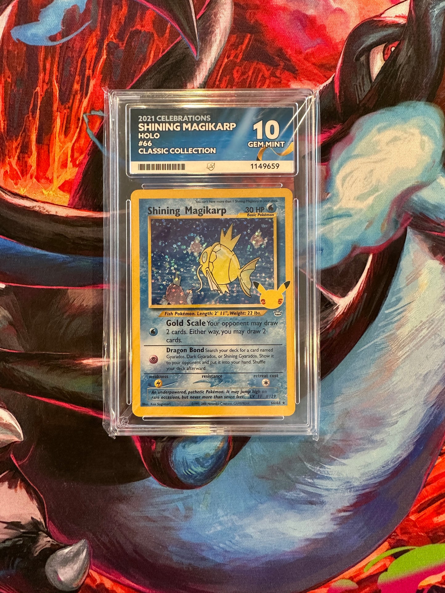 ACE 10 Shining Magikarp - Celebrations: Classic Collection (CCC)