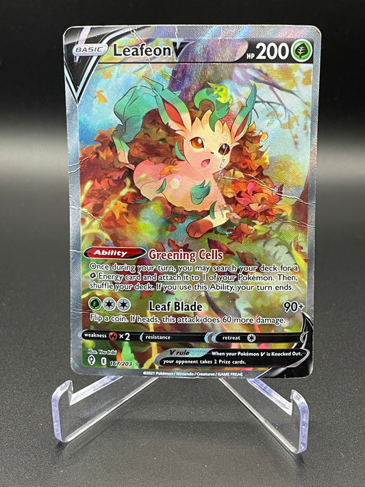 Leafeon V (Alternate Full Art) - SWSH07: Evolving Skies (SWSH07)