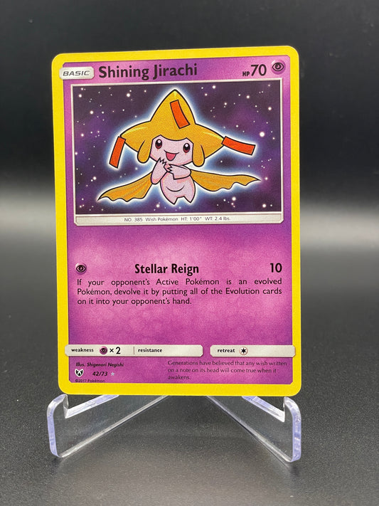 Shining Jirachi - Shining Legends (SHL) 42/73 / Shiny Holo Rare