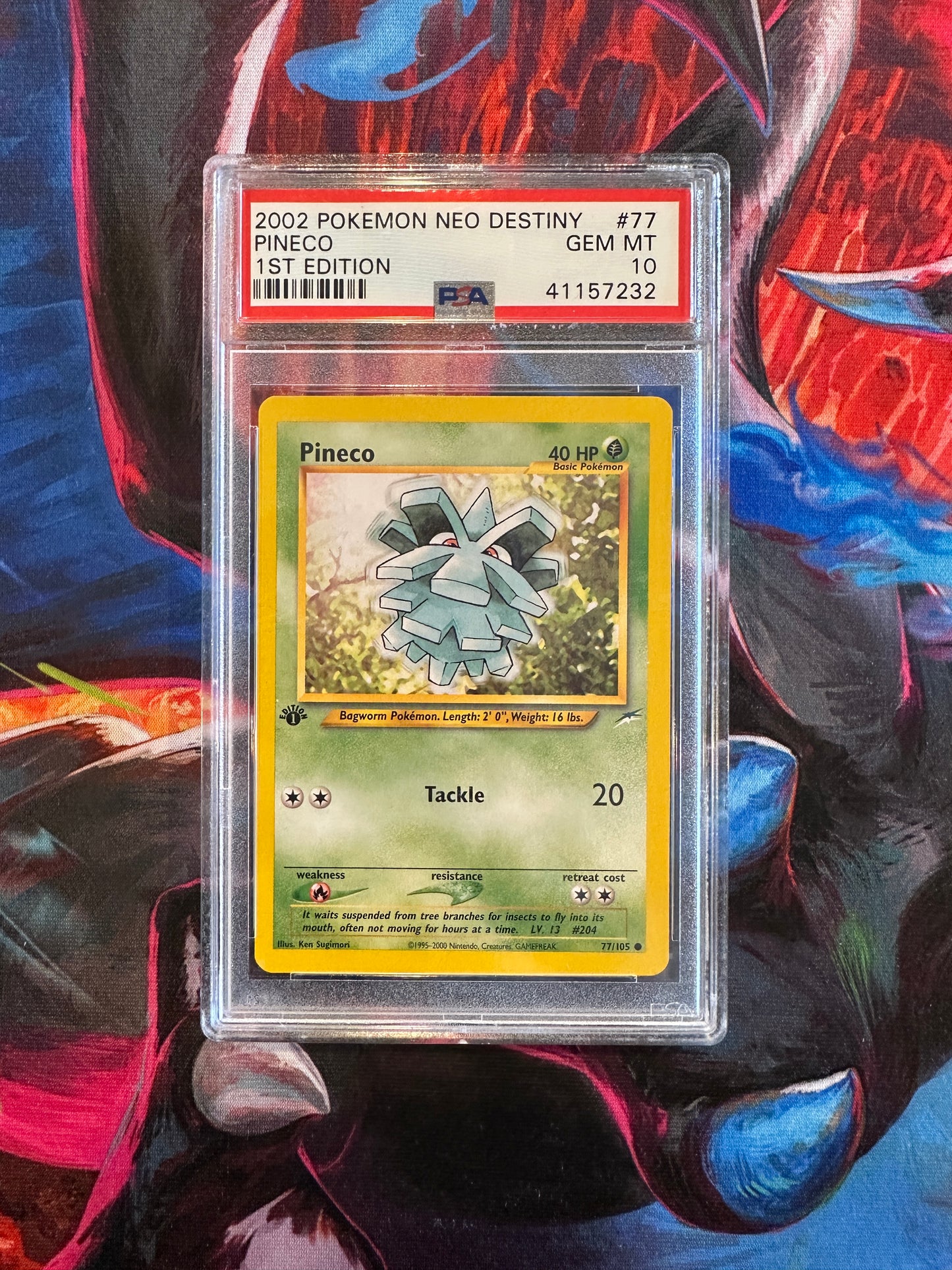 PSA 10 Pineco - Neo Destiny (N4) - 77/105 - 1st edition