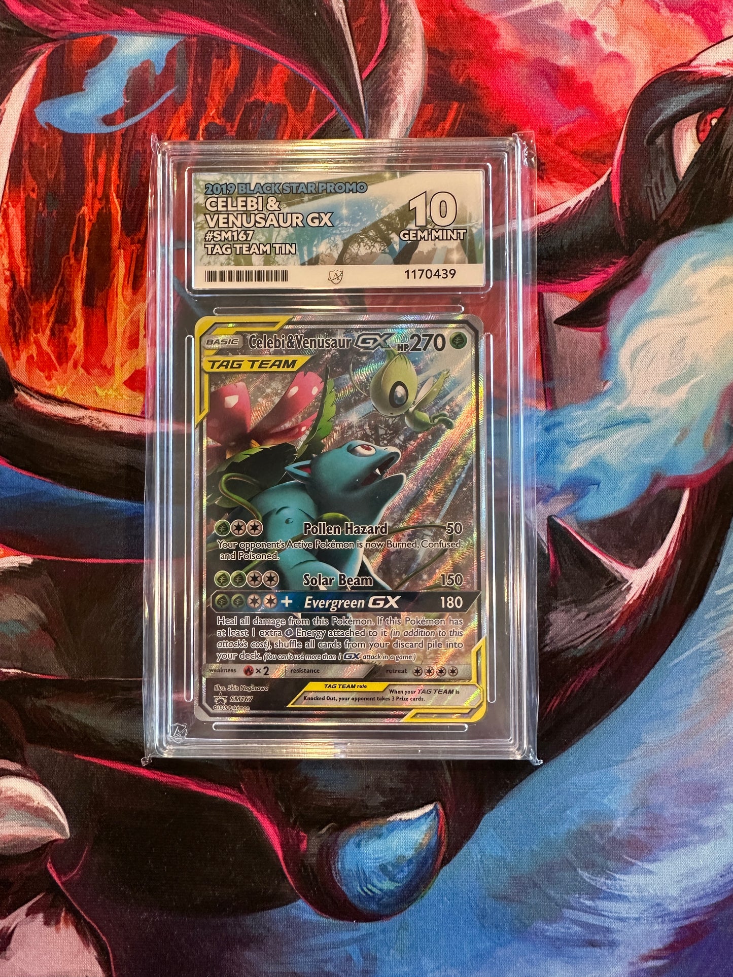 ACE 10 Celebi & Venusaur GX - SM167 - SM Promos (SMP)