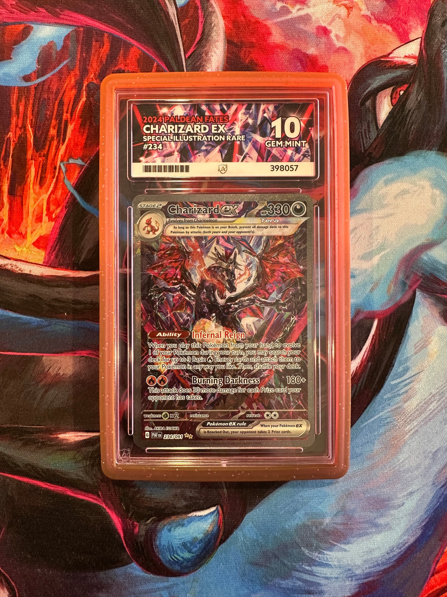 ACE 10 Charizard ex - 234/091 - SV: Paldean Fates (PAF)