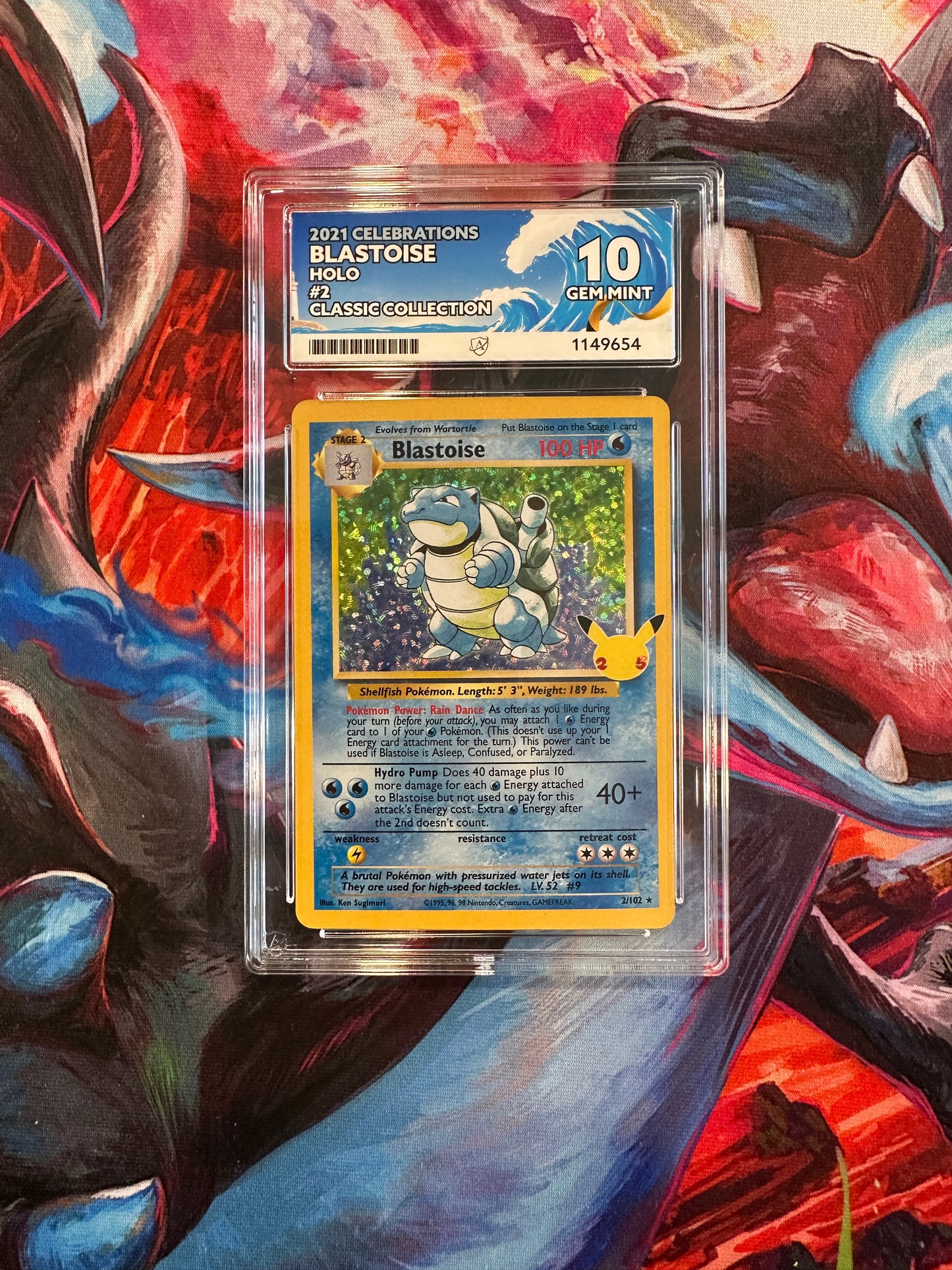 ACE 10 Blastoise - Celebrations: Classic Collection (CCC) 2/102 / Classic Collection