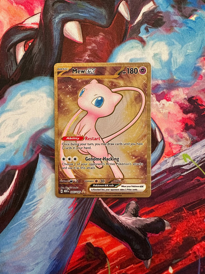 Mew ex - 205/165 (151 Metal Card) - SV: Scarlet & Violet 151 (MEW)
