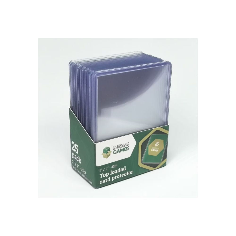 LPG Top Loader - 3" x 4" 35pt Regular Clear