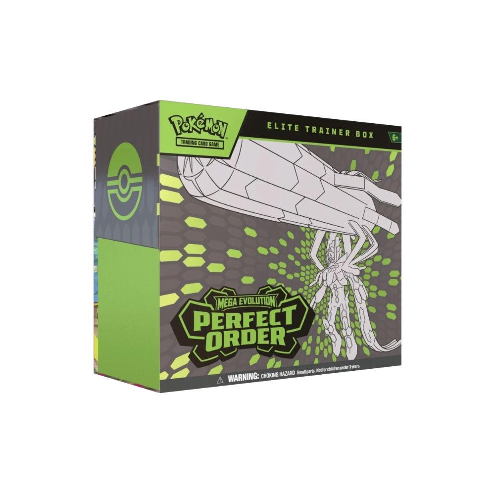 Pokémon TCG: Mega Evolution Perfect Order Elite Trainer Box – Hexvault