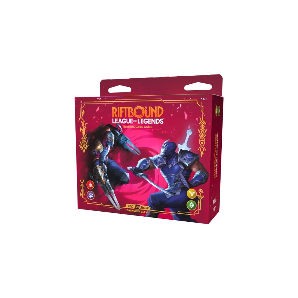 Riftbound: League of Legends TCG – Showdown Deck Display – Vendetta: Zed vs Shen