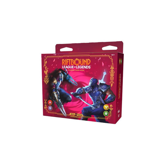 Riftbound: League of Legends TCG – Showdown Deck Display – Vendetta: Zed vs Shen