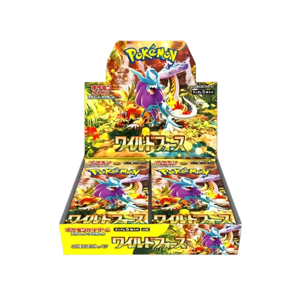 Wild Force Japanese Booster Box